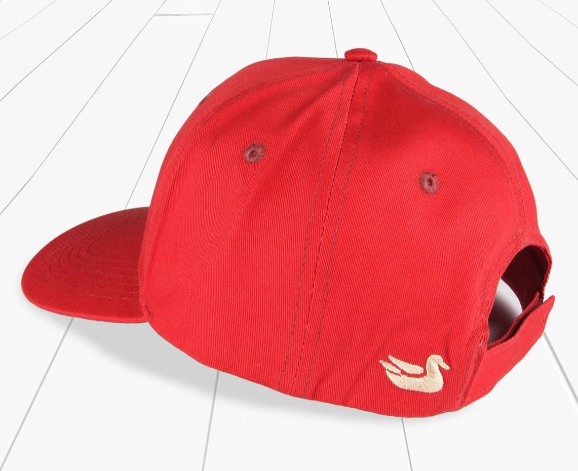 Southern Marsh Trucker Hat - Mountain Rise - Red - Jimberly's Boutique