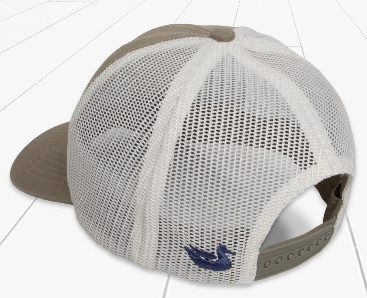 Southern Marsh Trucker Hat - Posted Lands - Burnt Taupe - Jimberly's Boutique
