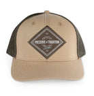 Southern Marsh Trucker Hat - Southern Tradition - Khaki - Ball Cap -Jimberly's Boutique-Olive Branch-Mississippi