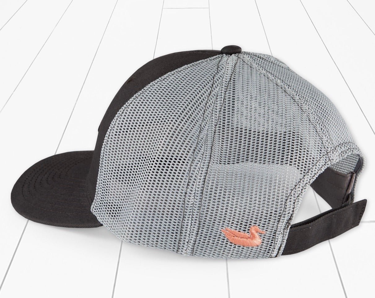 Southern Marsh Trucker Hat - Southern Tradition - Midnight Gray - Jimberly's Boutique