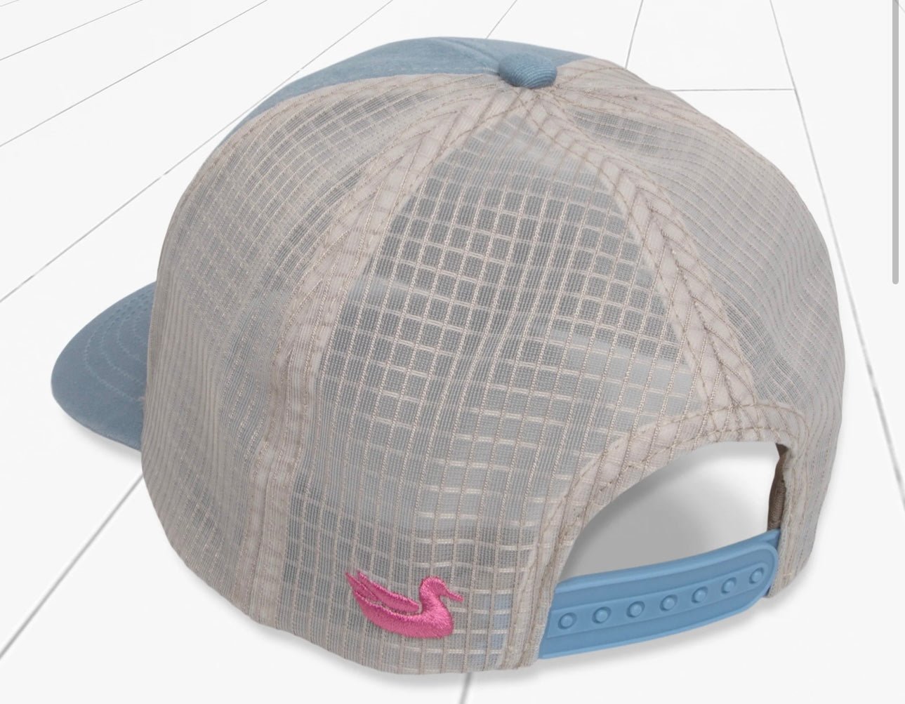 Southern Marsh Trucker Trucker Hat - Santa Fe - Light Blue - Ball Cap -Jimberly's Boutique-Olive Branch-Mississippi