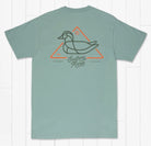 Southern Marsh Warning Duck Tee - Burnt Sage - Graphic Tee -Jimberly's Boutique-Olive Branch-Mississippi