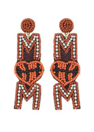 Sport Mom Beaded Earrings - -Jimberly's Boutique-Olive Branch-Mississippi