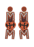 Sport Mom Beaded Earrings - -Jimberly's Boutique-Olive Branch-Mississippi