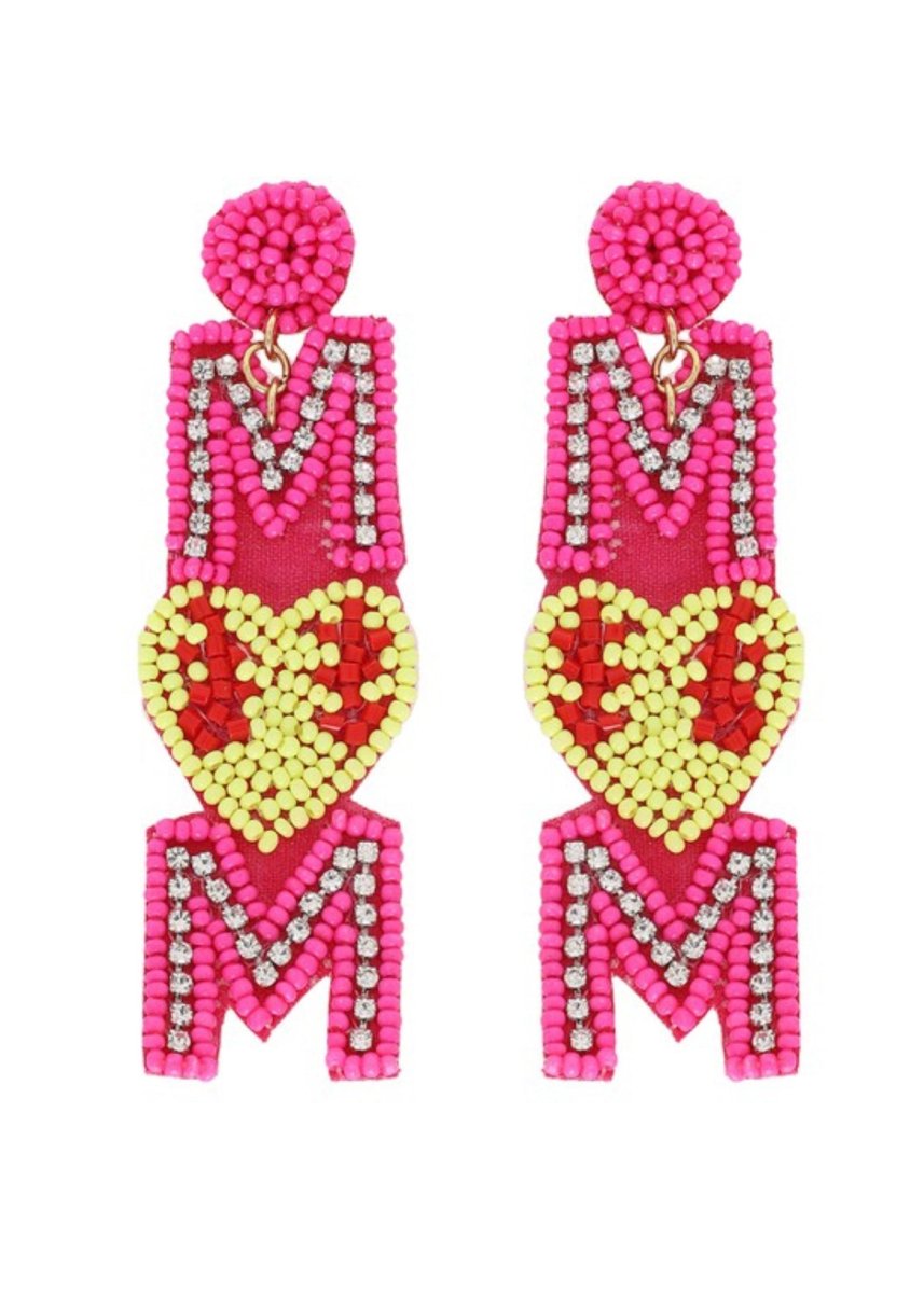 Sport Mom Beaded Earrings - -Jimberly's Boutique-Olive Branch-Mississippi