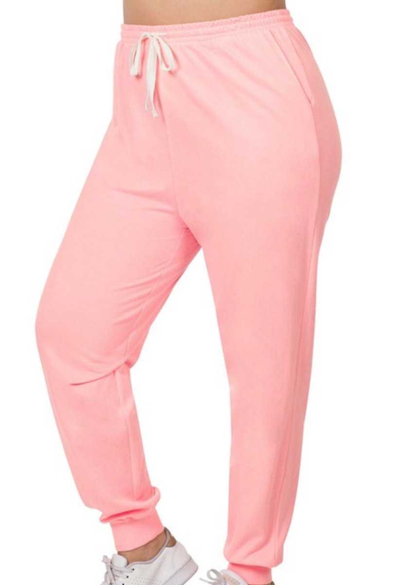 Springtime French Terry Joggers - 5 Colors! - Jimberly's Boutique