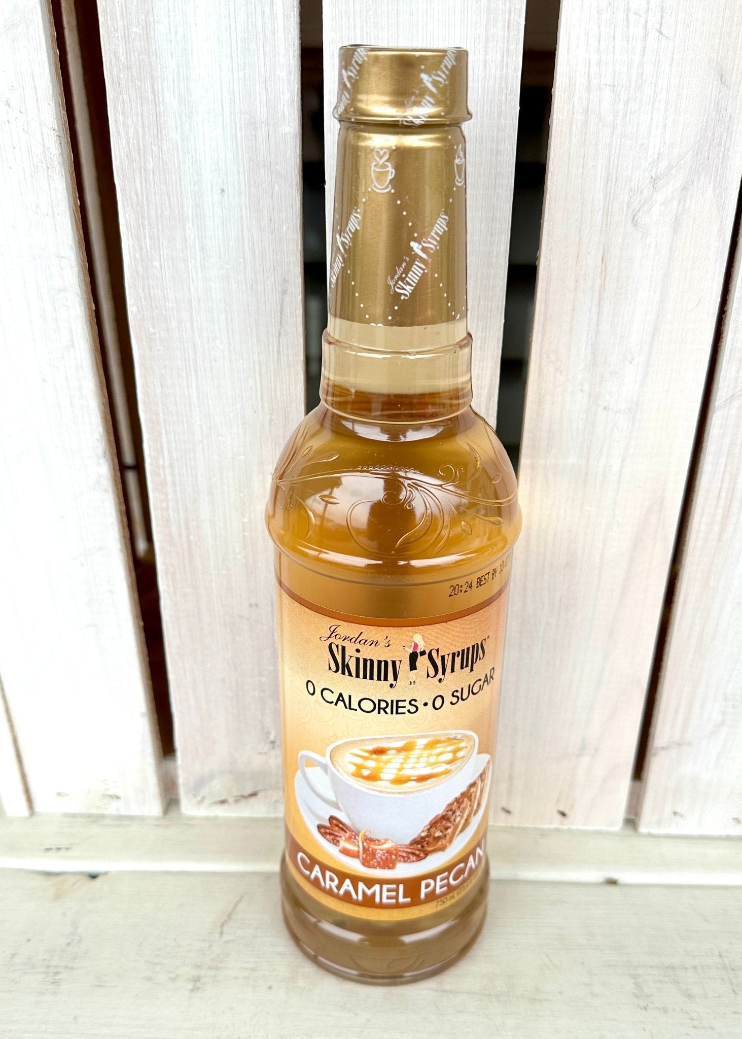 Sugar Free Caramel Pecan - Skinny Syrups - 25.4/750ml - Skinny Syrups - Jimberly's Boutique