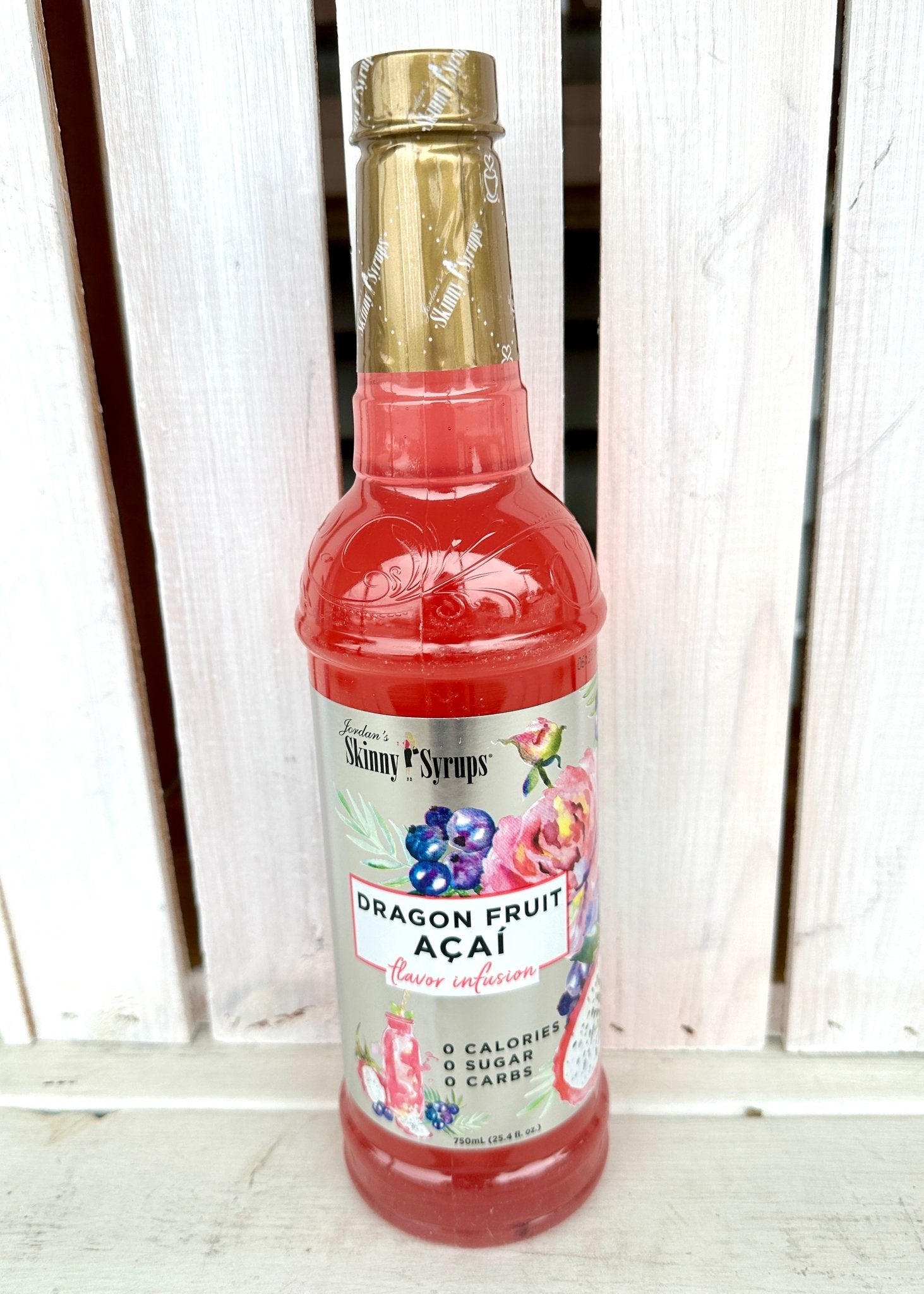 Sugar Free Dragonfruit Acai Flavor Infusion- Skinny Syrups - 25.4/750ml - Skinny Syrups - Jimberly's Boutique