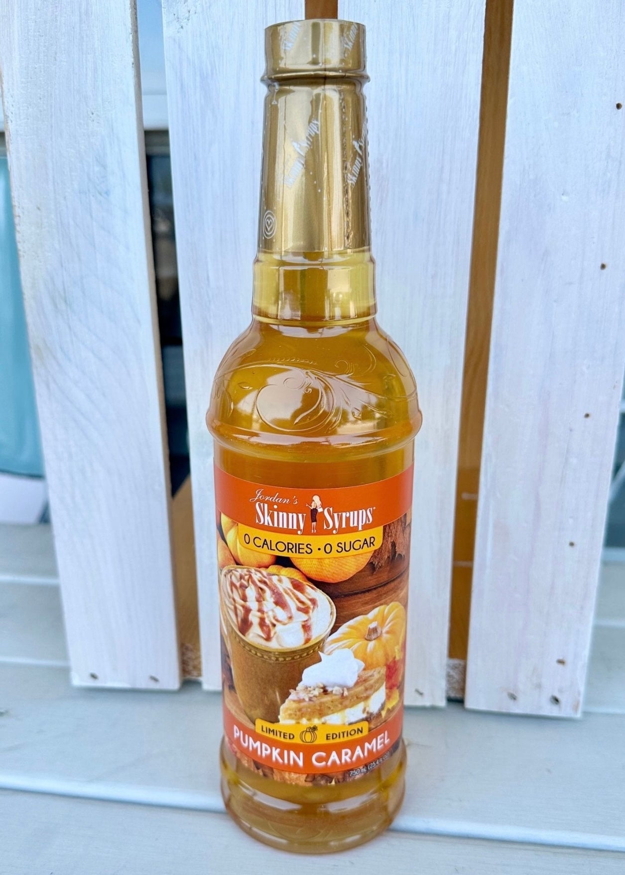 Sugar Free Pumpkin Caramel - Skinny Syrups - 25.4/750ml - Skinny Syrups - Jimberly's Boutique