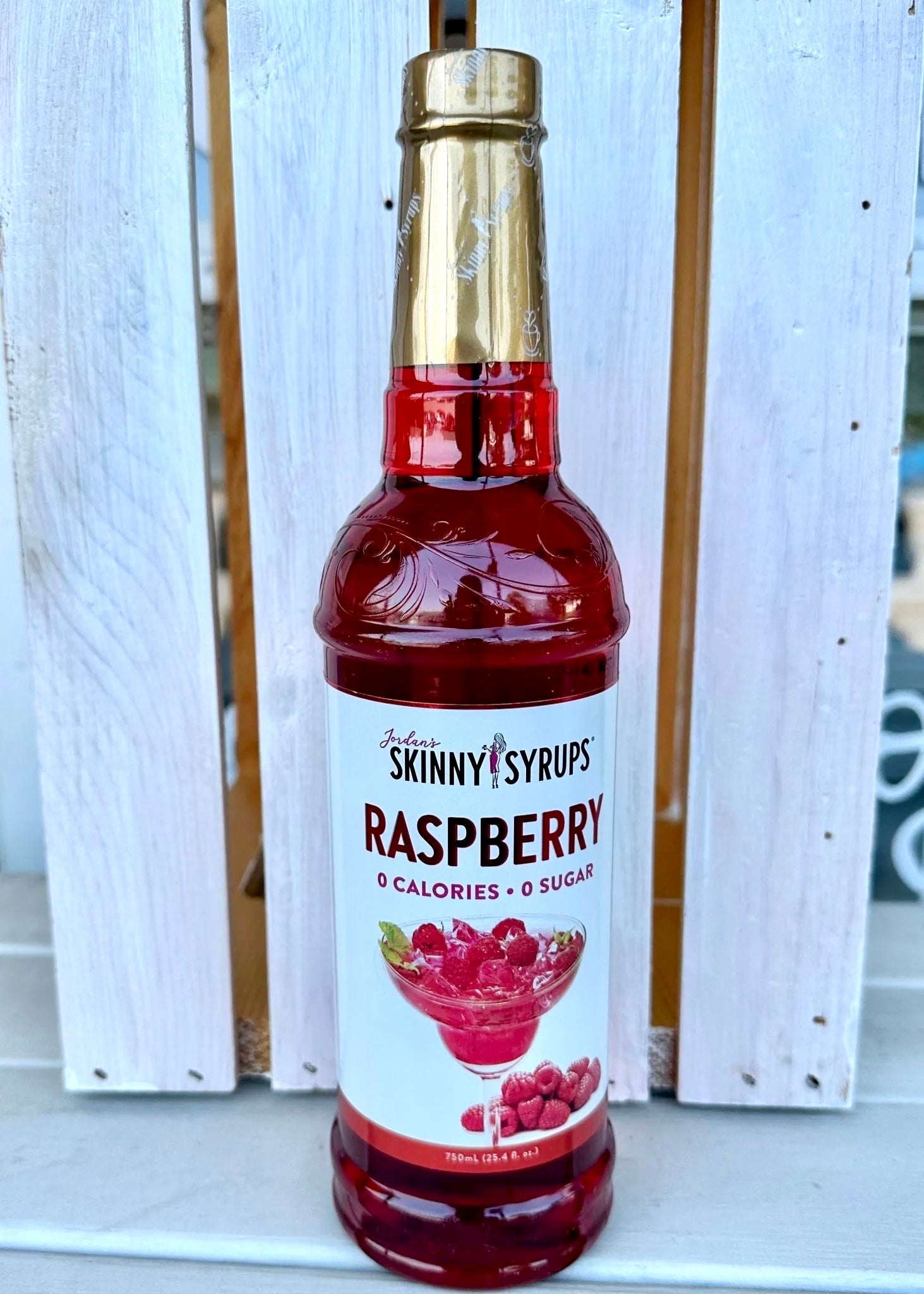 Jordan's Sugar Free Raspberry Syrup - Skinny Syrups - 25.4/750ml - Skinny Syrups -Jimberly's Boutique-Olive Branch-Mississippi