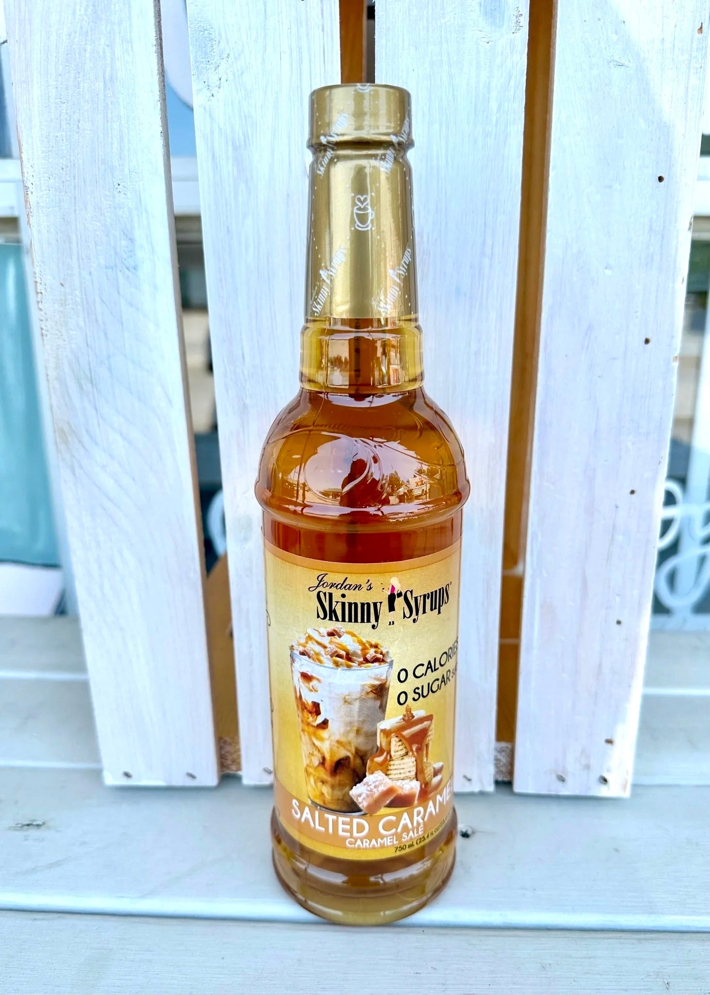 Sugar Free Salted Caramel - Skinny Syrups - 25.4/750ml - Skinny Syrups - Jimberly's Boutique