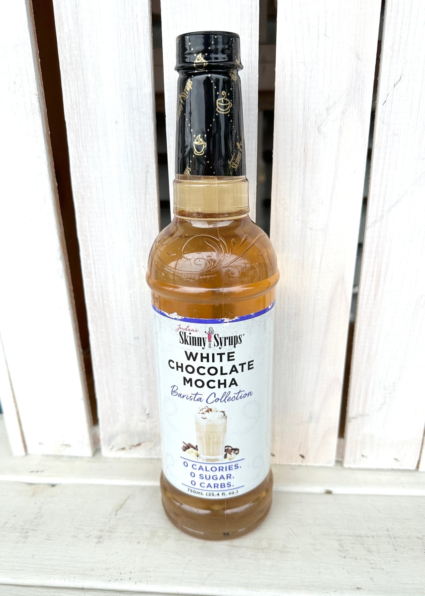 Sugar Free White Chocolate Mocha - Skinny Syrups - 25.4/750ml - Skinny Syrups - Jimberly's Boutique