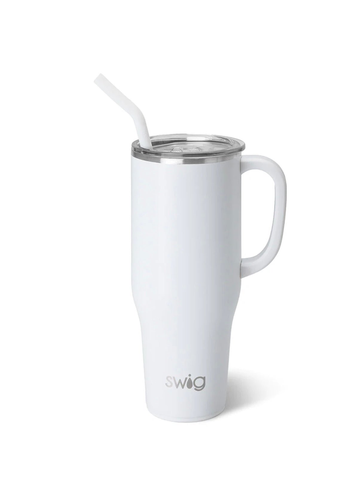 Swig Mega Mug 40 oz - White - Jimberly's Boutique