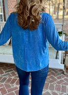 Take It Easy Top - Ocean Blue - Casual Top -Jimberly's Boutique-Olive Branch-Mississippi