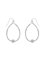 Teardrop Cube Beaded Dangle Earrings - earrings -Jimberly's Boutique-Olive Branch-Mississippi