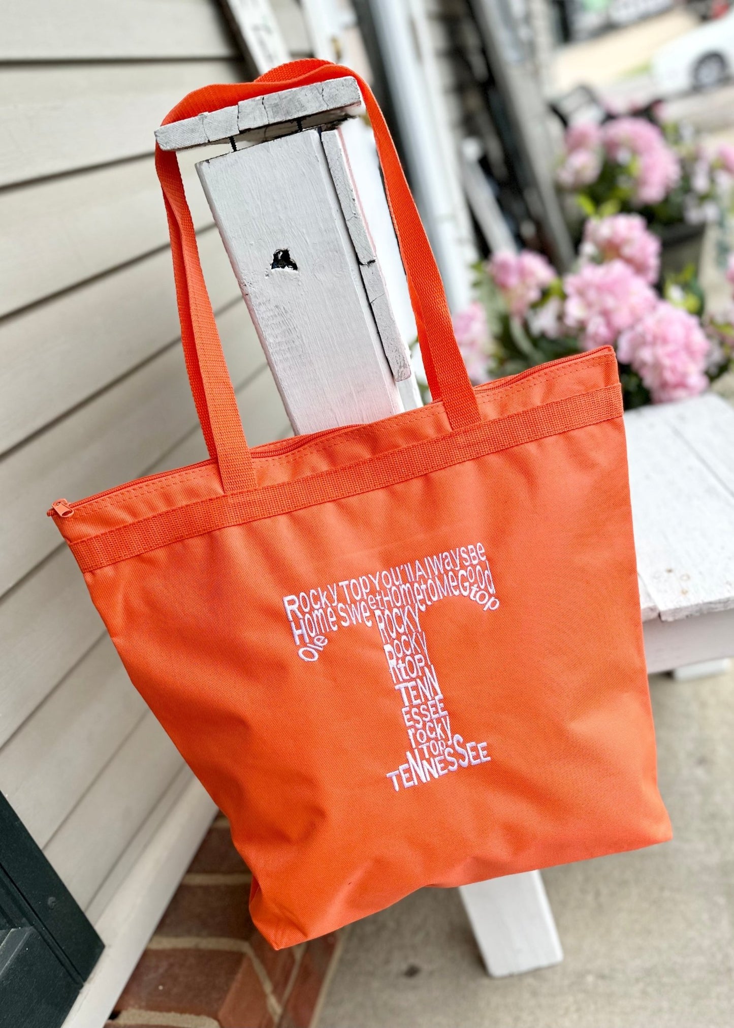 Tennessee Rocky Top Embroidered Tote - Jimberly's Boutique