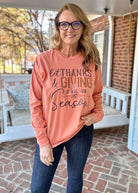 Thanksgiving | Long Sleeve | Comfort Colors - t shirt -Jimberly's Boutique-Olive Branch-Mississippi