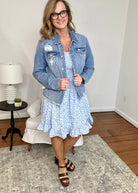 Timeless In Blue Baby Doll Dress | Jodifl - Casual Dress -Jimberly's Boutique-Olive Branch-Mississippi