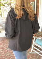 Charles River Unlined Pullover Rain Jacket--Black - Rain Jacket -Jimberly's Boutique-Olive Branch-Mississippi