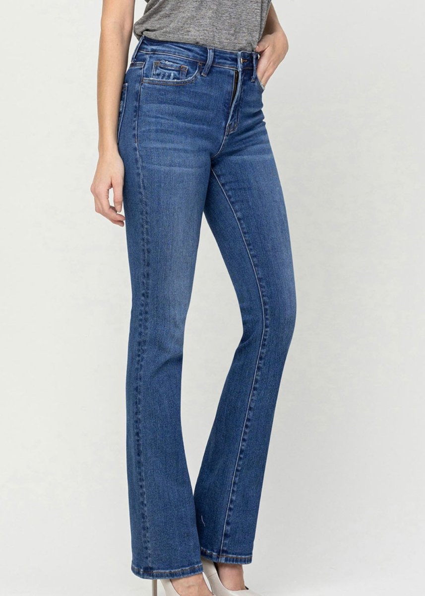 Vervet Skylar High Rise Bootcut Jeans - Medium Wash - Bootcut Jeans -Jimberly's Boutique-Olive Branch-Mississippi