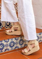 YellowBox Bronwen Wedge Sandal - Natural - Shoes -Jimberly's Boutique-Olive Branch-Mississippi