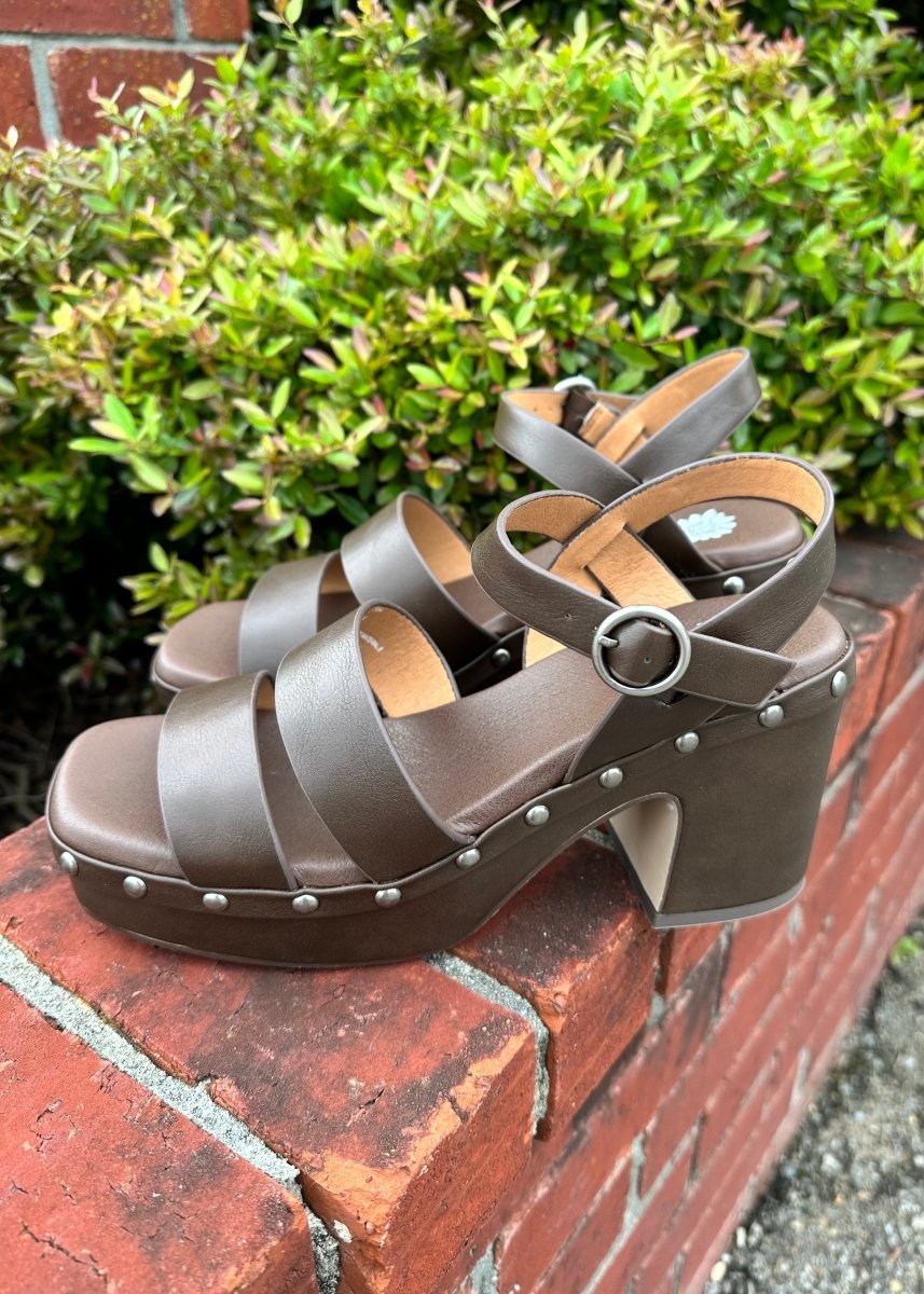 Yellowbox Orsha Platform Heel - Dark Brown - platform sandals -Jimberly's Boutique-Olive Branch-Mississippi