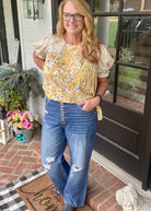 Zenana Button Front Wide Leg Jeans - -Jimberly's Boutique-Olive Branch-Mississippi