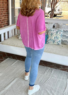 Zenana Get Ready Top - Bright Pink - Casual Top -Jimberly's Boutique-Olive Branch-Mississippi