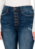 Zenana Naomi Button Fly Skinny Jeans - Skinny Jeans -Jimberly's Boutique-Olive Branch-Mississippi