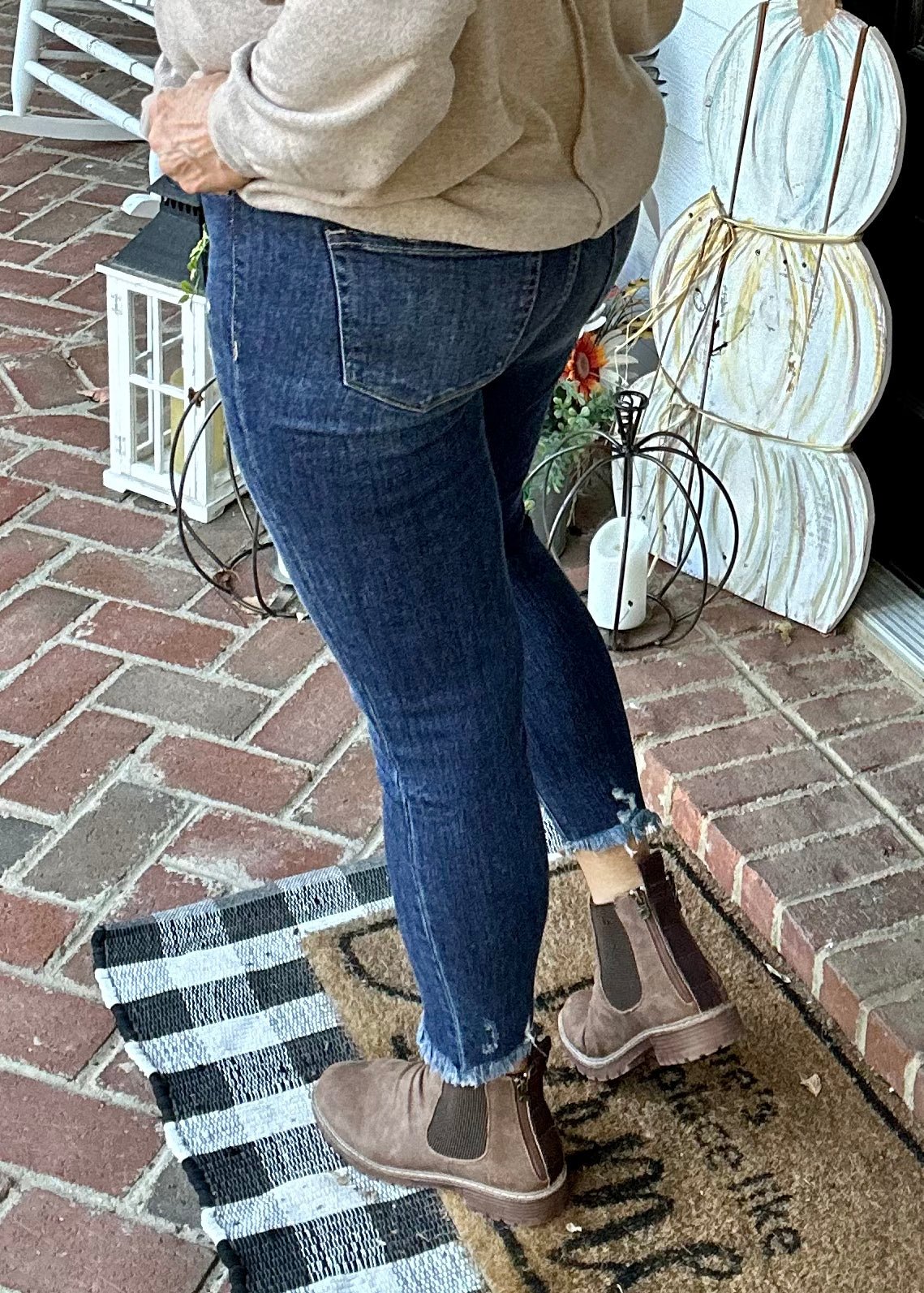 Zenana Naomi Button Fly Skinny Jeans - Skinny Jeans -Jimberly's Boutique-Olive Branch-Mississippi