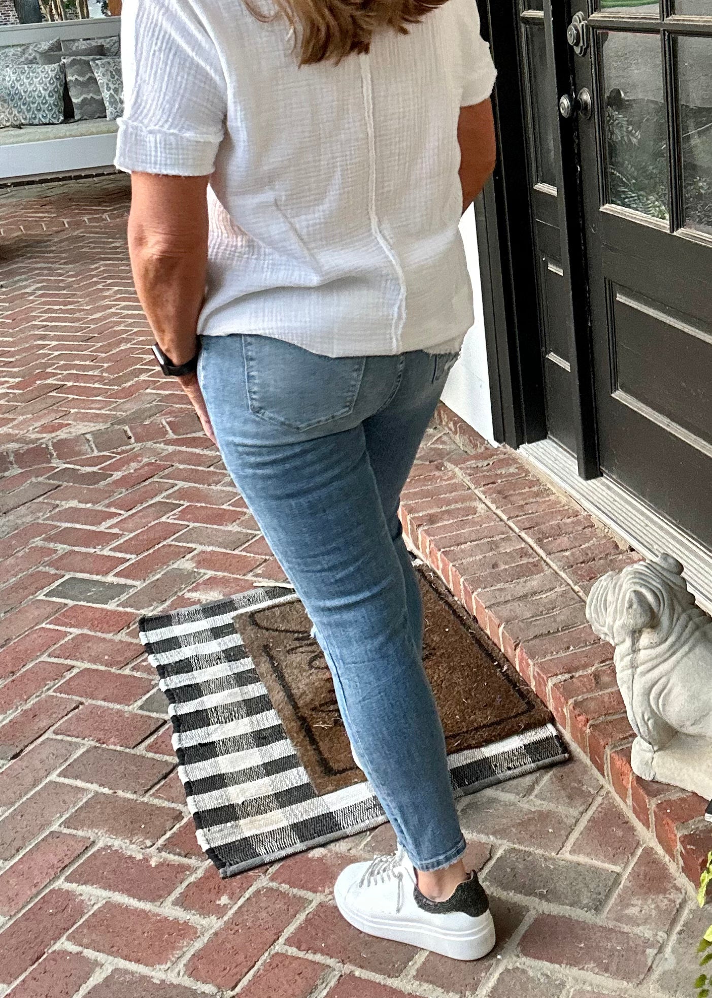 Zenana Nina Distressed Skinny Jeans - Jimberly's Boutique